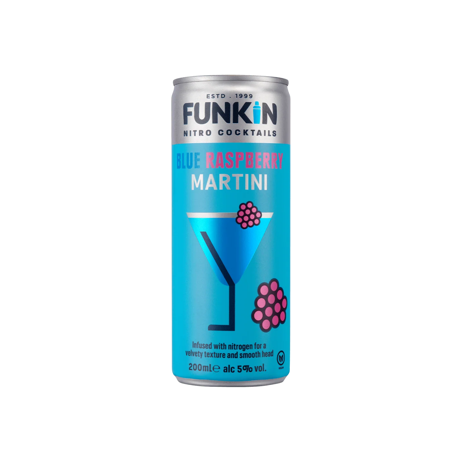 Blue Raspberry Martini Nitro Can (12 x 200ml) - Image 3